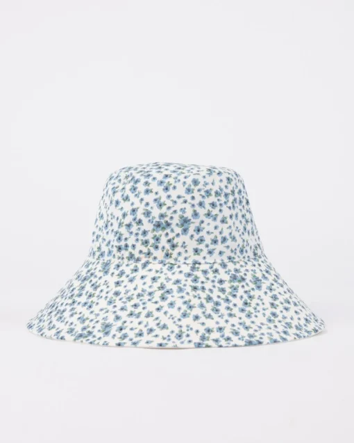 Rusty Lumi Reversible Printed Bucket Hat | Womens Caps & Hats