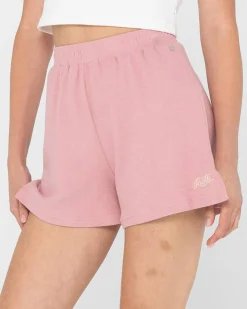 Rusty Mala Terry Towelling Elastic Short | Womens Overswim