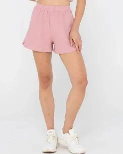 Rusty Mala Terry Towelling Elastic Short | Womens Overswim