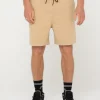 Rusty Manila Folder Elastic Short | Mens Shorts
