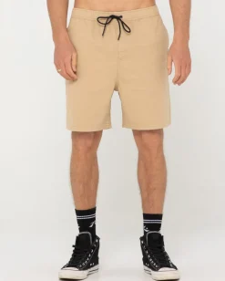 Rusty Manila Folder Elastic Short | Mens Shorts