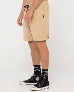 Rusty Manila Folder Elastic Short | Mens Shorts