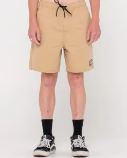 Rusty Manila Folder Heritage Elastic Short | Mens Shorts