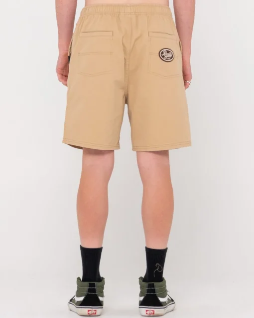 Rusty Manila Folder Heritage Elastic Short | Mens Shorts