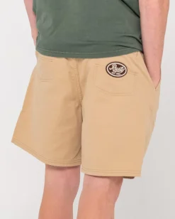 Rusty Manila Folder Heritage Elastic Short | Mens Shorts