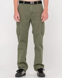 Rusty Manila Straight Fit Cargo Pant | Mens Pants