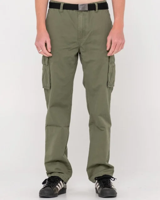 Rusty Manila Straight Fit Cargo Pant | Mens Pants