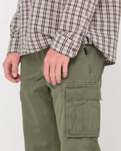 Rusty Manila Straight Fit Cargo Pant | Mens Pants