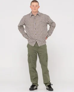 Rusty Manila Straight Fit Cargo Pant | Mens Pants