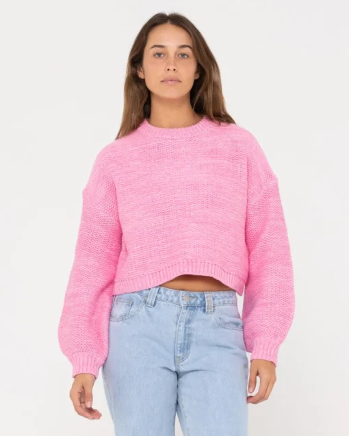 Rusty Marlow Cropped Chunky Knit | Womens Knitwear