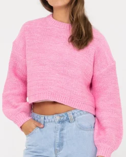 Rusty Marlow Cropped Chunky Knit | Womens Knitwear
