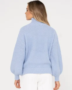 Rusty Marlow Relaxed Chunky Mock Neck Knit | Womens Knitwear