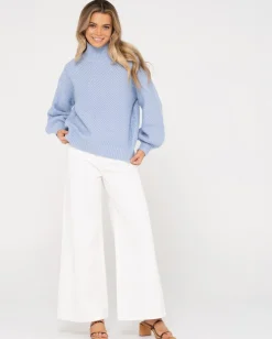 Rusty Marlow Relaxed Chunky Mock Neck Knit | Womens Knitwear