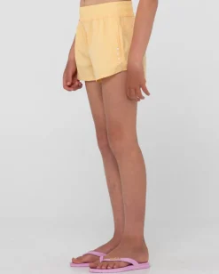 Rusty Meelup Active Beach Lifestyle Short Girls | Kids Swimwear