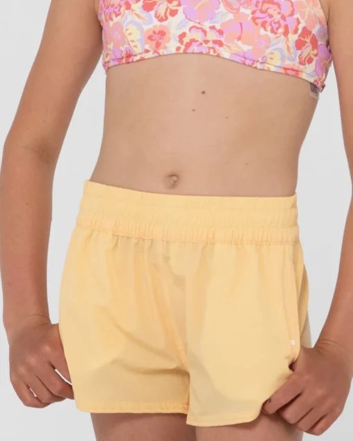 Rusty Meelup Active Beach Lifestyle Short Girls | Kids Swimwear