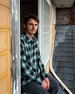Rusty Neon Dreams Relaxed Plaid Shirt | Mens Shirts