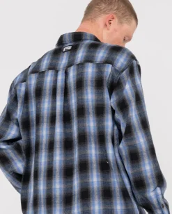Rusty Neon Dreams Relaxed Plaid Shirt | Mens Shirts