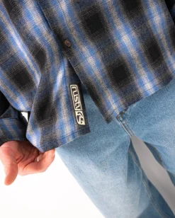 Rusty Neon Dreams Relaxed Plaid Shirt | Mens Shirts