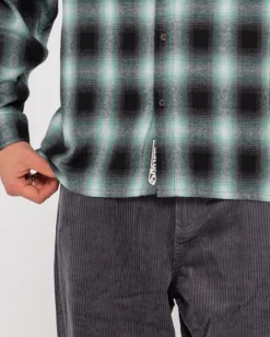 Rusty Neon Dreams Relaxed Plaid Shirt | Mens Shirts