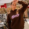 Rusty Norty Graphic Oversize Hooded Fleece | Womens Hoodies & Fleece