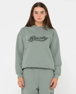 Rusty Norty Graphic Oversize Hooded Fleece | Womens Hoodies & Fleece
