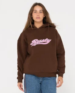 Rusty Norty Graphic Oversize Hooded Fleece | Womens Hoodies & Fleece