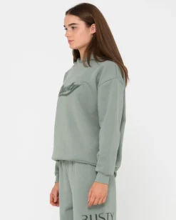 Rusty Norty Graphic Oversize Hooded Fleece | Womens Hoodies & Fleece