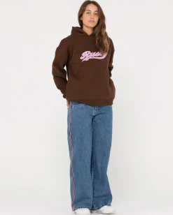 Rusty Norty Graphic Oversize Hooded Fleece | Womens Hoodies & Fleece