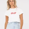 Rusty Norty Short Sleeve Graphic Baby Tee | Womens Graphic Tees