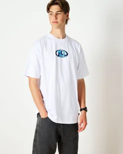 Rusty Oli X Badge Tee | Mens Tees