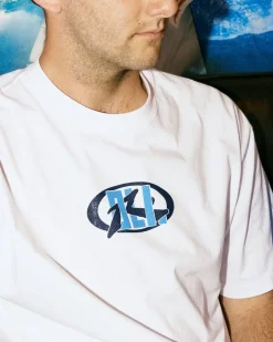 Rusty Oli X Badge Tee | Mens Tees
