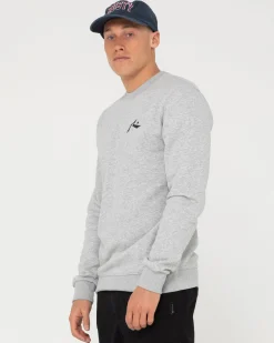 Rusty One Hit Wonder Crew Fleece | Mens Hoodies & Fleece