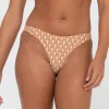 Rusty Panama Printed Brazilian Bikini Bottom | Womens Bikinis