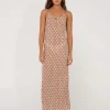 Rusty Panama Printed Cut Out Maxi Dress | Womens Maxi Dresses