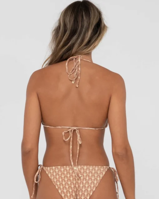 Rusty Panama Printed Multiway Bikini Top | Womens Bikinis