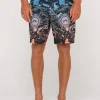 Rusty Paste Up Printed 20\\ | Mens Fixed Waist