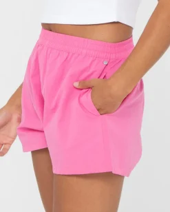 Rusty Popsicle Elastic Short | Womens Shorts