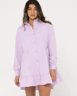 Rusty Popsicle Long Sleeve Mini Dress | Womens Mini Dresses