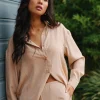 Rusty Porter Oversized Long Sleeve Shirt | Womens Shirts