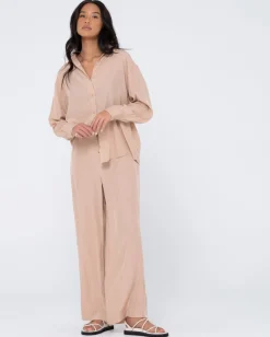 Rusty Porter Oversized Long Sleeve Shirt | Womens Shirts