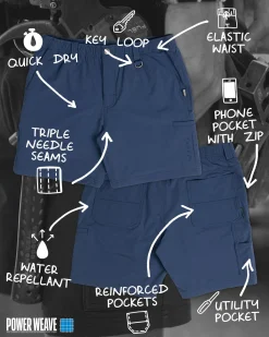 Rusty Powerweave Quick Dry Work Short | Shorts