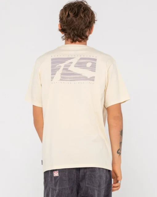 Rusty R Dot Short Sleeve Graphic Tee | Mens Tees