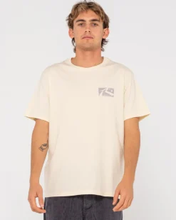 Rusty R Dot Short Sleeve Graphic Tee | Mens Tees