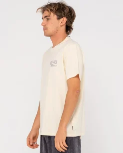 Rusty R Dot Short Sleeve Graphic Tee | Mens Tees