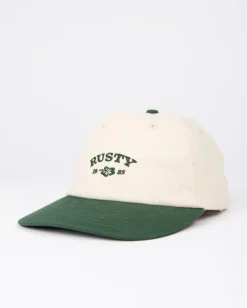 Rusty Retro Rae Embroidered Adjustable Cap | Womens Caps & Hats