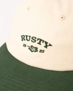 Rusty Retro Rae Embroidered Adjustable Cap | Womens Caps & Hats