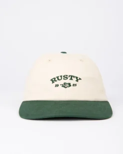 Rusty Retro Rae Embroidered Adjustable Cap | Womens Caps & Hats