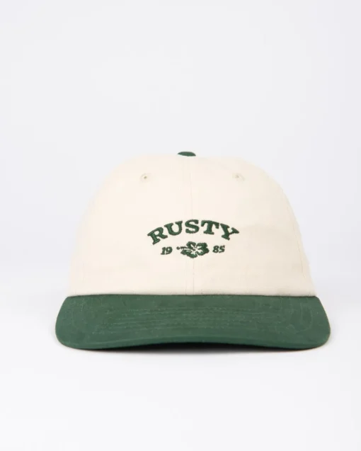 Rusty Retro Rae Embroidered Adjustable Cap | Womens Caps & Hats