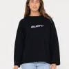 Rusty Rider Relaxed Crew Neck Knit | Womens Knitwear