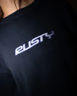Rusty Rider Relaxed Crew Neck Knit | Womens Knitwear